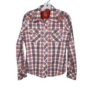 Vigoss Embroidered Western Shirt
